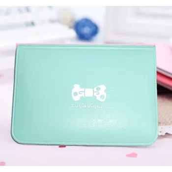 Peněženka Jednoduchá roztomilá peněženka na karty - světle modrá