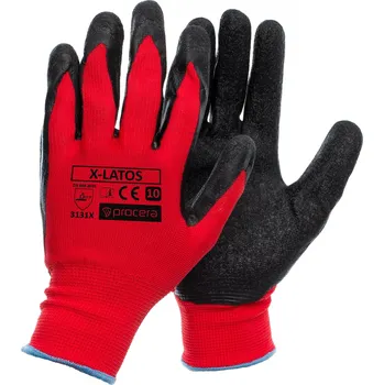 Pracovní rukavice PROCERA X-LATOS RED pracovní rukavice - 7 030053