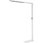 Deko-Light stojací svítidlo, Office Three Standard, Motion, 80 W, DIM, 4000 K, 220-240V 10100 lm 1240 mm bílá RAL 9016 342228