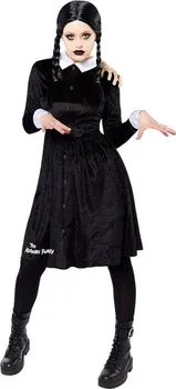 Karnevalový kostým Amscan Dámský kostým Addams Family Wednesday černý
