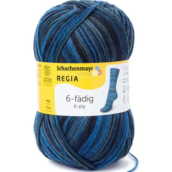 Příze Regia 6-ply Fantastico color 6079 Tinte (Ponožková příze Regia color 6-ply 6079)
