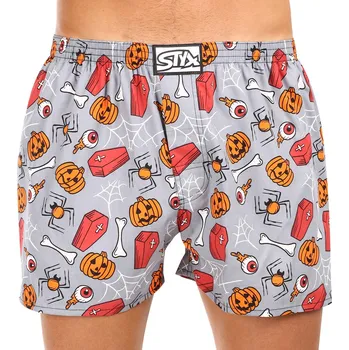 Trenýrky Pánské trenky Styx art klasická guma nadrozměr Halloween rakve (E1752) 5XL Možnost vrácení zboží ZDARMA do 120 dnů!