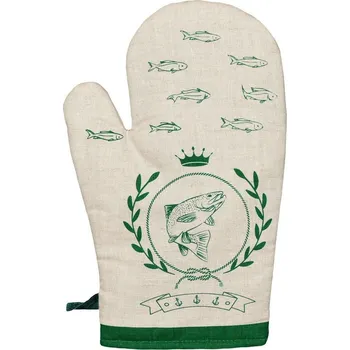 Chňapka Chňapka kuchyňská Královská ryba zelená - Chňapka