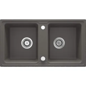 Granitový dřez Granitový dřez Deante ZORBA ZQZ T203 tmavě šedá