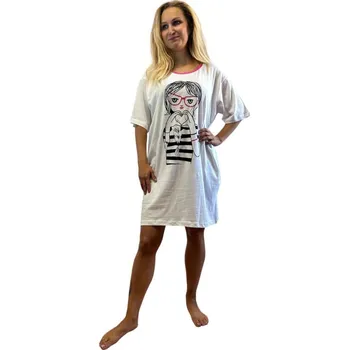 Dámská noční košile Maxitriko Girl in glasses
