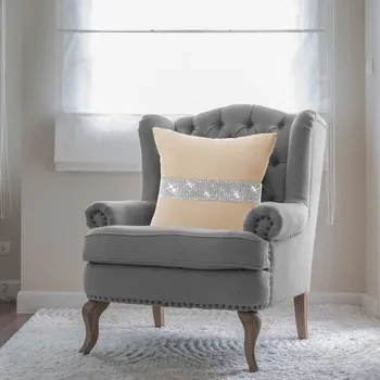 Povlak na polštářek Dekorační povlak na polštář GLAMOUR 404-03 béžová