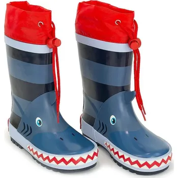 Dívčí obuv Pidilidi Dětské holínky Žralok modrá Vel. 32