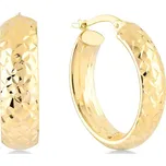 Lillian Vassago Exkluzivní celozlaté kruhové náušnice 1,9 cm LLV06-GER318