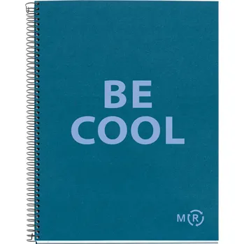 Poznámkový blok Miquelrius Be Eco, A4, 80 listů, linka, Sapphire