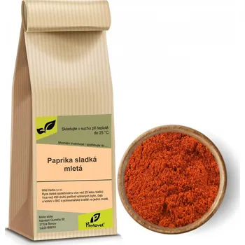 Koření Wild Herbs Paprika sladká mletá Hmotnost: 100 g