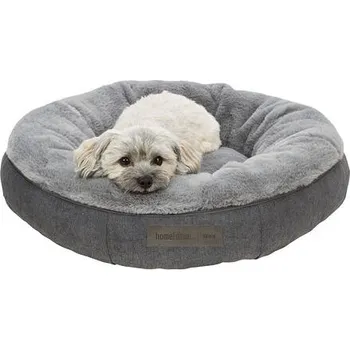 Pelíšek pro psa TRIXIE Pelech LIANO kulatý, šedý Ø 60 cm