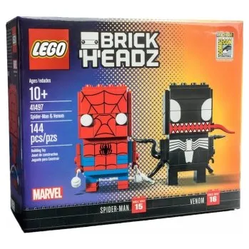 Hračka LEGO® Brickheadz 41497 Spider-Man and Venom LEGO® 41497