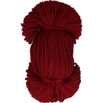 Příze Oděvní šňůra PES Ø2 mm, barva Vínová (178)