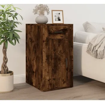 Policová skříň vidaXL Skříňka k psacímu stolu 40 x 49 x 75 cm kompozitní dřevo [816799] Barva: kouřový dub