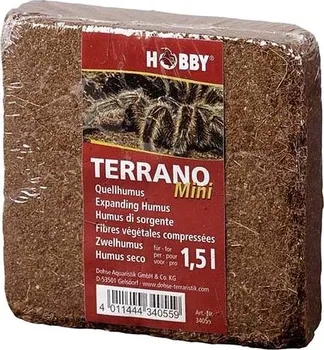Podestýlka pro terarijní zvíře Hóbby Terrano Expanding Humus 1,5 l