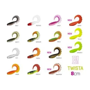 Nástraha DuoPACK BOX Delphin TWISTA UVs / 6x 5ks-8cm/YELLA