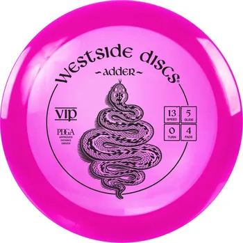 Disc golf Westside Discs ADDER VIP Barva: Růžová - transparentní, Váha: 176 g