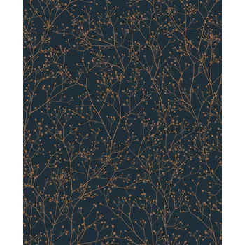 Tapeta Clarissa Hulse Modrá vliesová tapeta na zeď, květiny, 120381, Wiltshire Meadow, Clarissa Hulse, velikost 10 x 0,52 m