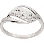 Zlatý prsten z bílého zlata A-DC-620W, vel. 52, 1.7 g (585/1000)