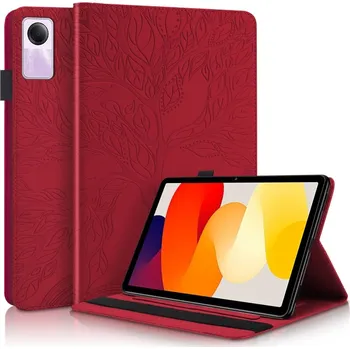 Příslušenství pro tablet VSECHNONAMOBIL 65596 ART TREE Zaklápěcí pouzdro Xiaomi Redmi Pad SE červené