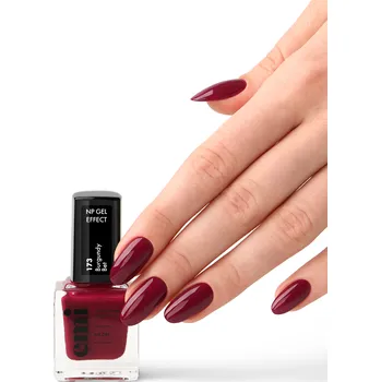 Lak na nehty emi Ultra Strong NP Burgundy Bet #173, 9 ml. - Klasický lak s gelovým efektem