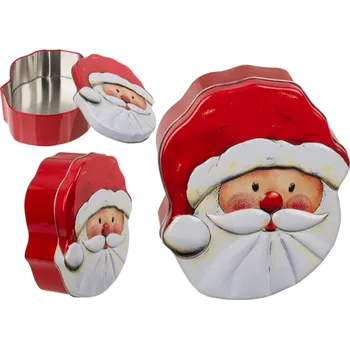 Dóza na potraviny Plechová dóza Mikuláš