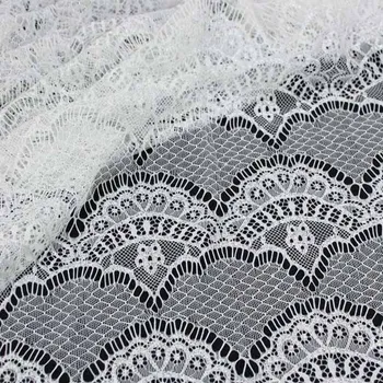 Krajka Krajka bílá 14180, stříbrný lurex š.150