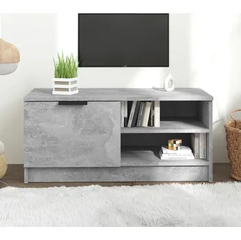 Televizní stolek vidaXL TV skříňka 80 x 35 x 36,5 cm kompozitní dřevo [817117] Barva: Betonová šedá