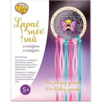 Lapač snů EASY CRAFT Kreativní tvoření - Lapač Snů - Motýl