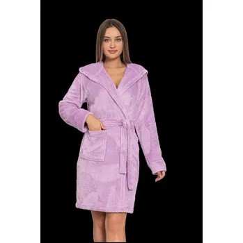 Dámské noční prádlo Dámský župan E06-5521 lila - Cocoon S