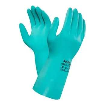 Pracovní rukavice CXS Rukavice ANSELL SOL-VEX 37-676, kyselinovzdorné Velikost: 11