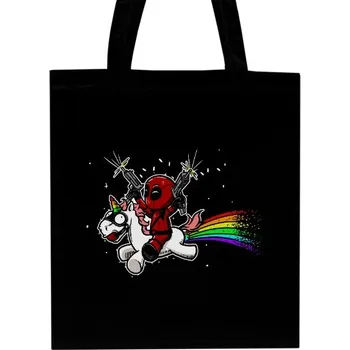 Nákupní taška Nákupní taška unisex s potiskem Deadpool Unicorn