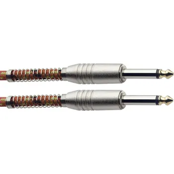 Audio kabel Stagg SGC6VT OR,nástrojový kabel Jack/Jack, 6 m, oranžový