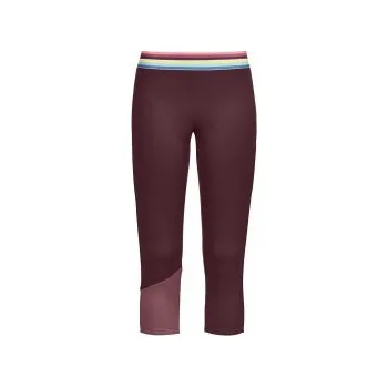 Ortovox Fleece Light Short Pants W winetasting XS; Červená 3/4 kalhoty + DÁREK DLE VÝBĚRU!