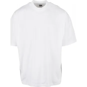 Pánské tričko Oversized Mock Neck Tee - white 3XL