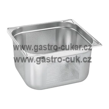 Plech na pečení B.PRO Gastronádoba GN-P 2/3-65 děrovaná
