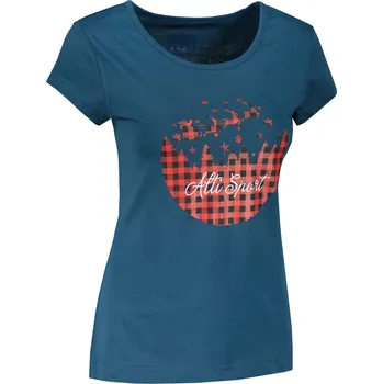 Dámské tričko Dámské tričko ALTISPORT VANOCE01W122 PETROLEJOVÁ XXL