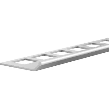 ukončovací lišta ACARA DS1 ukončovací lišta, pro kamenický roh i designovou stěrku, hliník, 11 mm, 2,5 m AAVSA 110