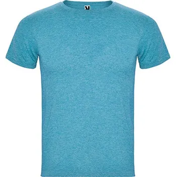 Pánské oblečení Roly Fox Pánské tričko CA6660 Heather Turquoise 246 L