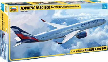 Plastikový model Zvezda Airbus A350-900 Aeroflot 1:144