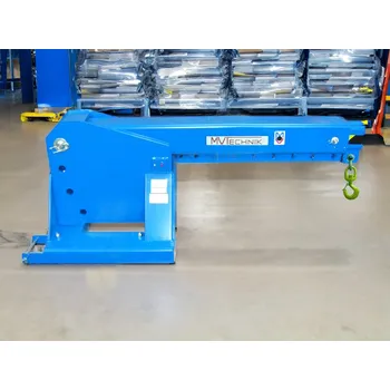 Paletový vozík Jeřábové rameno mechanicky výsuvné a sklopné CAMVSK Nosnost: 2600kg/750mm