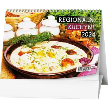 Kalendář Baloušek Tisk Stolní kalendář Regionální kuchyně 2024