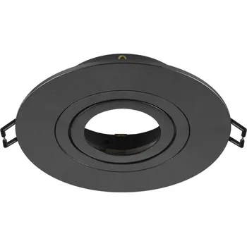 Příslušenství pro svítidlo BIG WHITE (SLV) NEW TRIA 75 XL kroužek pro vestavbu do stropu, D: 11 H: 2,6 cm, IP 20, černá 1007631