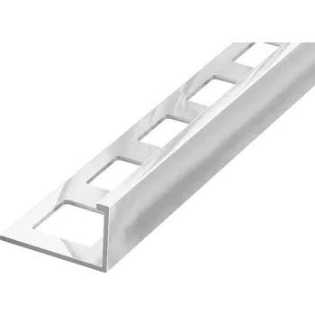 ukončovací lišta ACARA SP3 ukončovací lišta L, PREMIUM, hliník lesk, 8 mm, 2,5 m AAAL 80