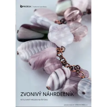 Náhrdelník KORÁLKOVÁ STAVEBNICE - Zvonivý náhrdelník (1ks) (Ketlovaný hrozen na řetízku)
