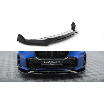 Karosérie Spojler pod nárazník lipa V.2 BMW X5 M-Pack G05 Facelift černý lesklý plast