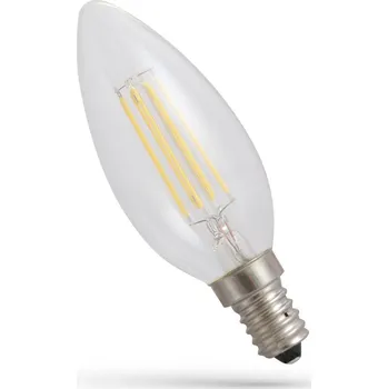 Žárovka LED žárovka svíce E-14 230V 4W COG neutrální bílá, SPECTRUM WOJ14332