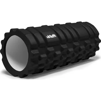 Masážní válec VIRTUFIT Grid Foam Roller 33 cm černý