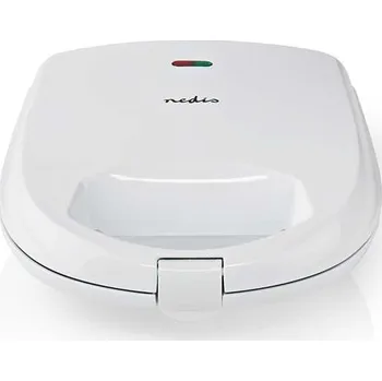 Toustovač Nedis KASM 110 NEDIS toustovač/ spotřeba 700 W/ velikost desky 20,5 x 12 cm/ plast/ bílý