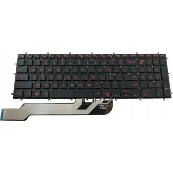 Náhradní klávesnice pro notebook Klávesnice DELL INSPIRON 15 7567 / RED LED